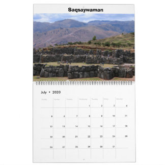 Calendrier Pérou