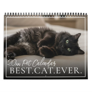 Calendrier personnalisé pour chat 2026 Meilleur ch