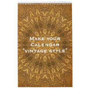 Calendrier personnalisé "STYLE VINTAGE" + vos phot