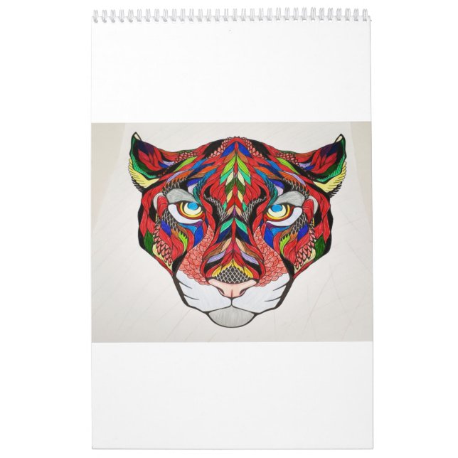 Calendrier personnalisé Tiger (Protection)