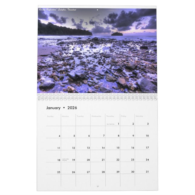 Calendrier Perspectives 2013 du Trinidad et du Tobago (Jan 2026)