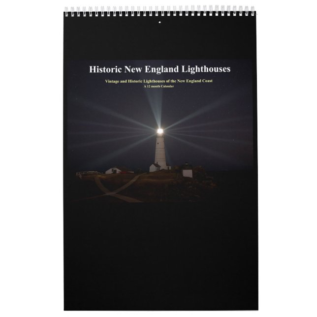 Calendrier Phare historique de la Nouvelle-Angleterre (Protection)