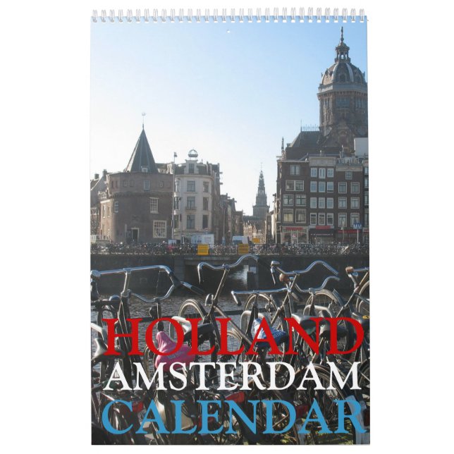 Calendrier photo Amsterdam (Protection)