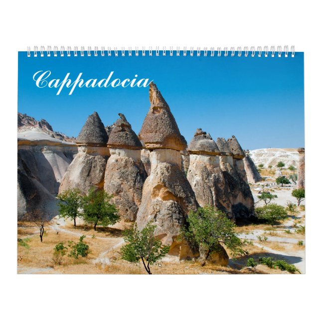 Calendrier photo Cappadocia Turquie 12 mois (Protection)