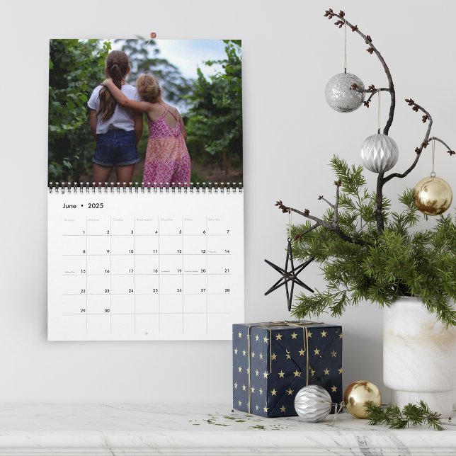 Calendrier Photo classique 2025 (2025 Classic Photo Calendar)