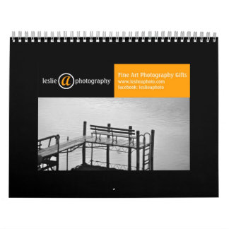 Calendrier photo d'art monochrome