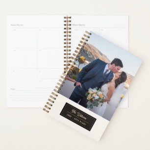 Calendrier photo de cadeau de mariage 2027 Hebdoma