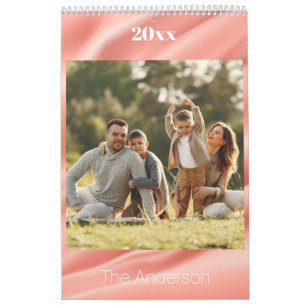 Calendrier Photo de famille personnalisée 2026