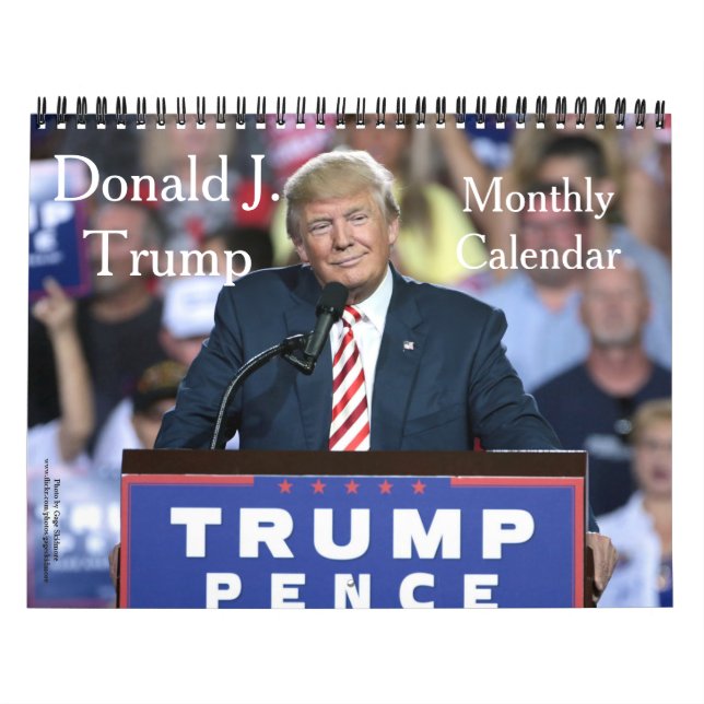 Calendrier photo de la campagne classique Donald J (Protection)