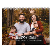 Photo de votre famille Mois par mois Personnalisée
