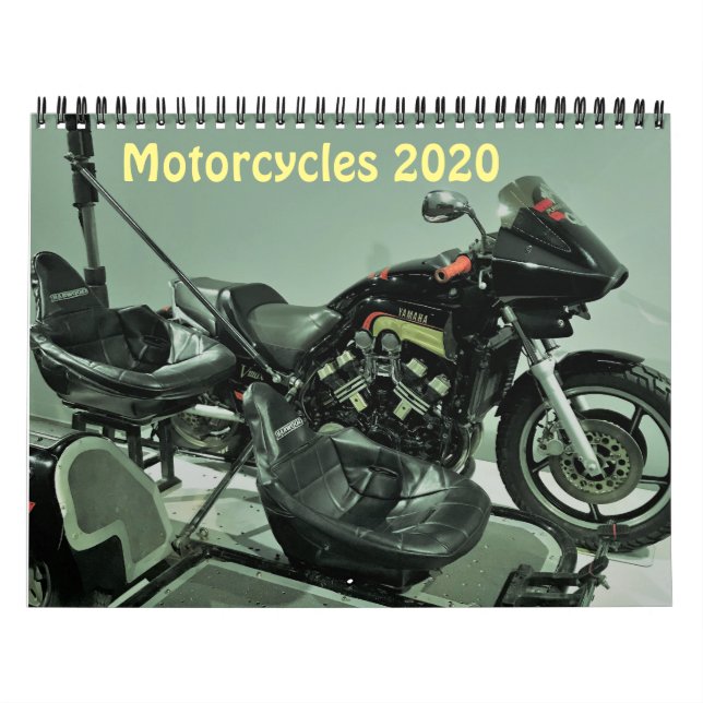 Calendrier photo des motos (Protection)