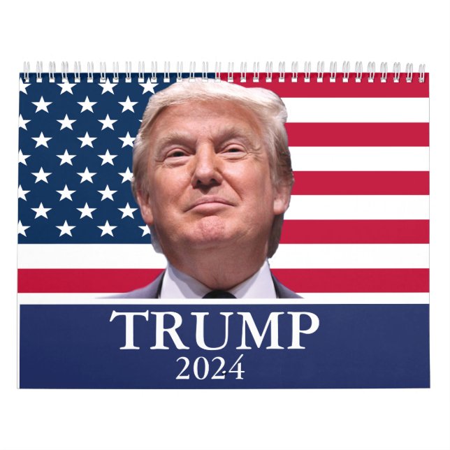 Calendrier Photo Donald Trump - Président 2024 (Protection)