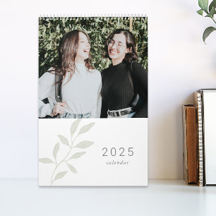 Calendrier photo Elegant Sage Foliage 2025