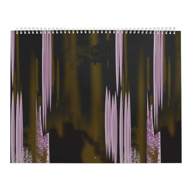 Calendrier photo en noir et blanc d'un bâtiment (Protection)