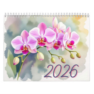 Calendrier photo floral personnalisé Fleur personn