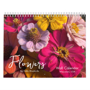 Calendrier photo inspirant de fleurs
