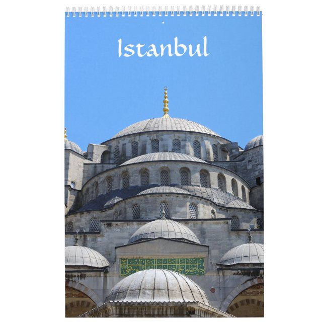 Calendrier photo Istanbul de 12 mois (Protection)