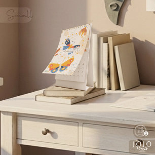 Calendrier Photo Papillons Abstraits Modernes 2026