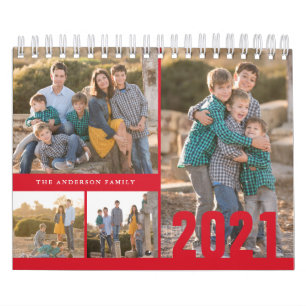 Calendrier photo personnalisé 2021 Créez votre pro