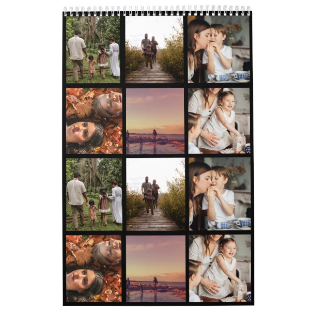 Calendrier photo personnalisé de votre famille Noi (Protection)