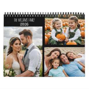 Calendrier Photo Personnalisé – Photos Mensuelles 