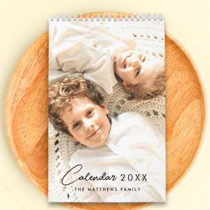 Calendrier Photo Personnalisée 2025 Moderne Créez votre propr