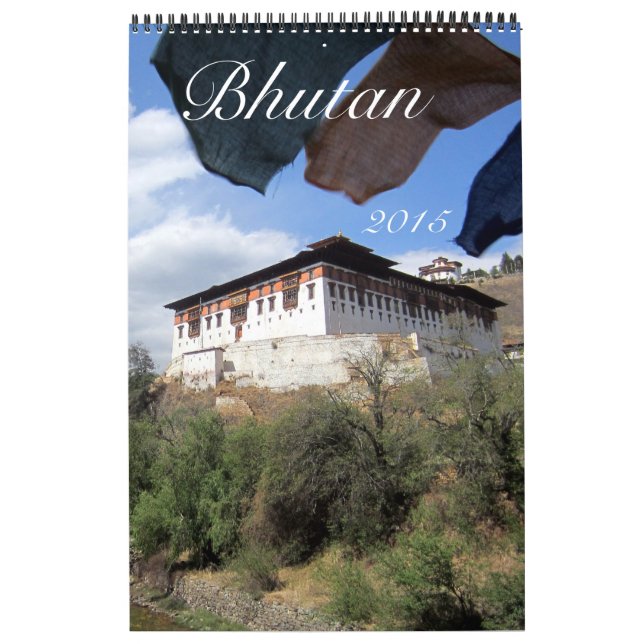 Calendrier photographie 2015 du Bhutan (Protection)