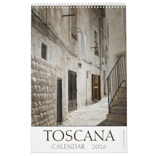 Calendrier Photographie d'art toscan 2026