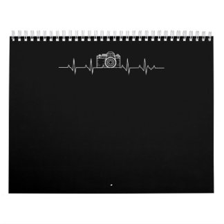 Calendrier Photographie de caméra Photographes de Heartbeat