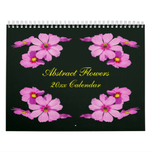 Calendrier Photographie de fleurs abstraites 