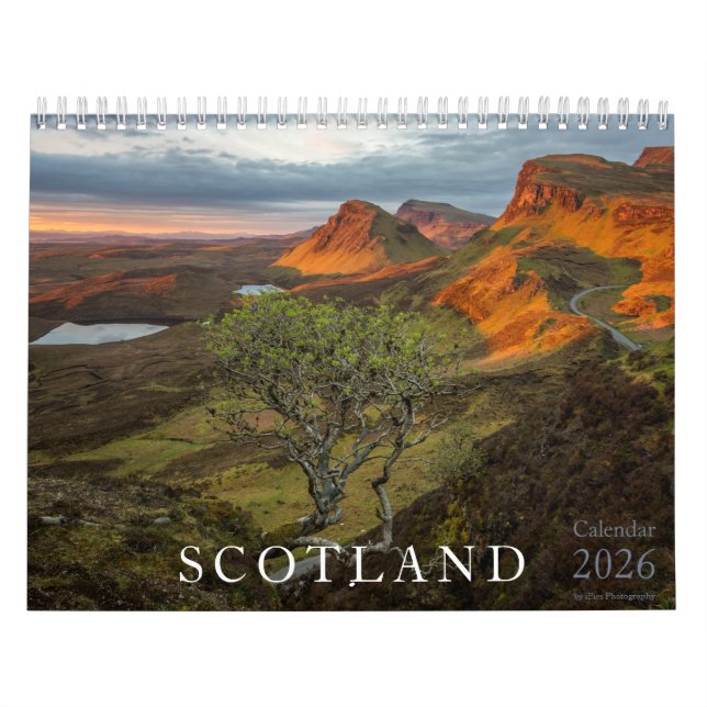 Calendrier Photographie de paysage 2026 Écosse et Skye (Protection)