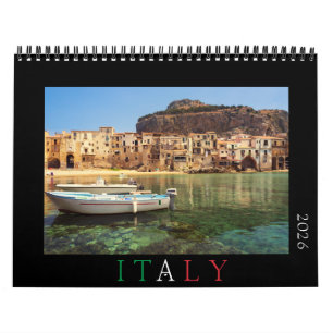 Calendrier Photographie de paysage d'Italie 2026