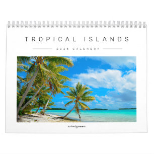 Calendrier Photographie des îles tropicales 2026