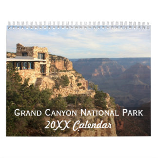 Calendrier Photographie du parc national du Grand Canyon