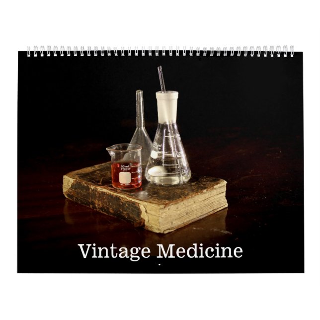 Calendrier Photographies vintages Médicales (Protection)