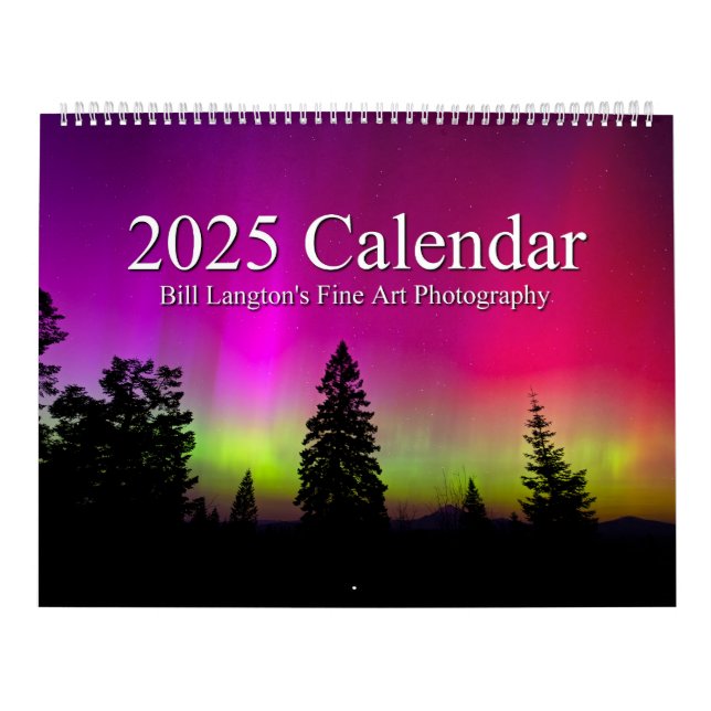 Calendrier photographique annuel 2025 (Protection)