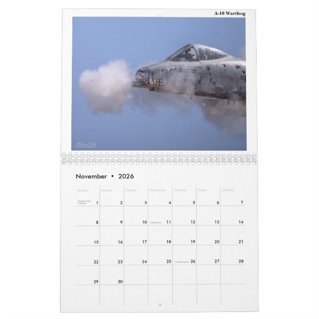 Calendrier photographique de l'aviation militaire  (Nov 2026)