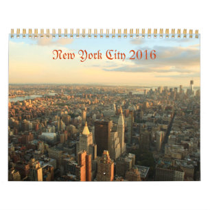 Calendrier photographique de New York City 2016