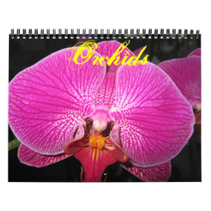 Calendrier photographique des orchidées