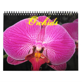 Calendrier photographique des orchidées