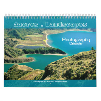 Calendrier photographique des paysages des Açores