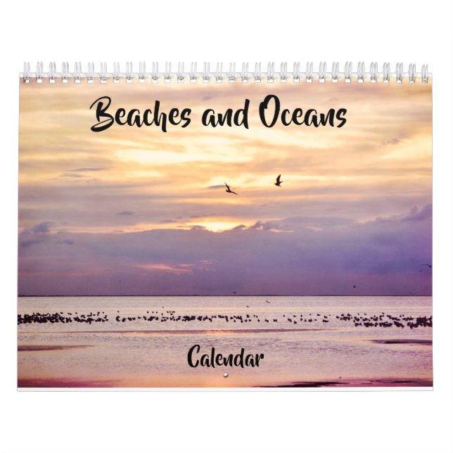 Calendrier photographique des plages et des océans (Protection)