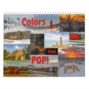 Calendrier Photos du Michigan à travers l'État