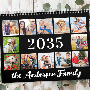 Calendrier Photos Modernes 2026 Famille Personnalisée Créer V