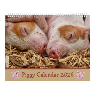 Calendrier Piggy 2024