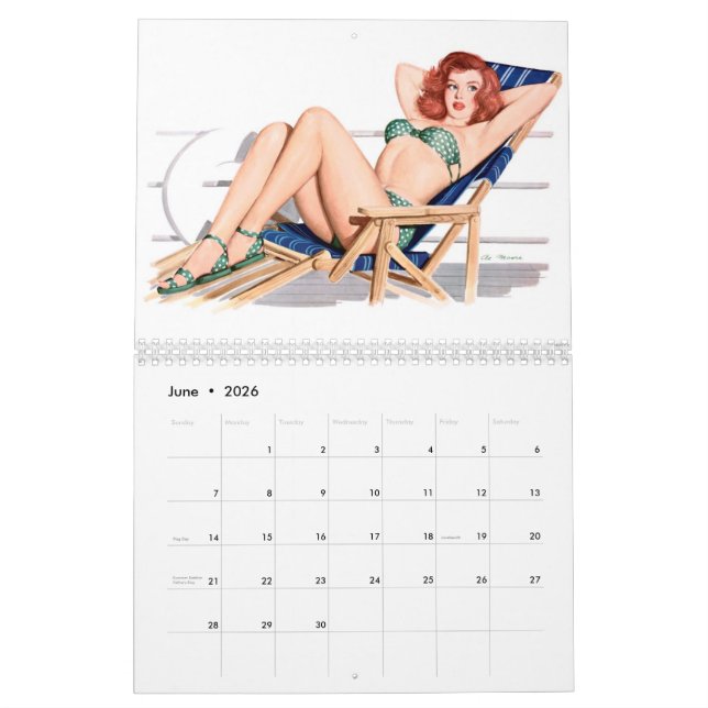 Calendrier Pin- (Jun 2026)
