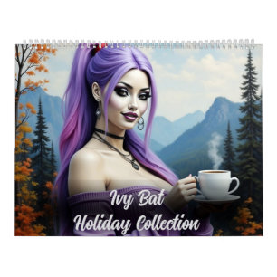 Calendrier Pinup de collection Ivy et Bat Holiday