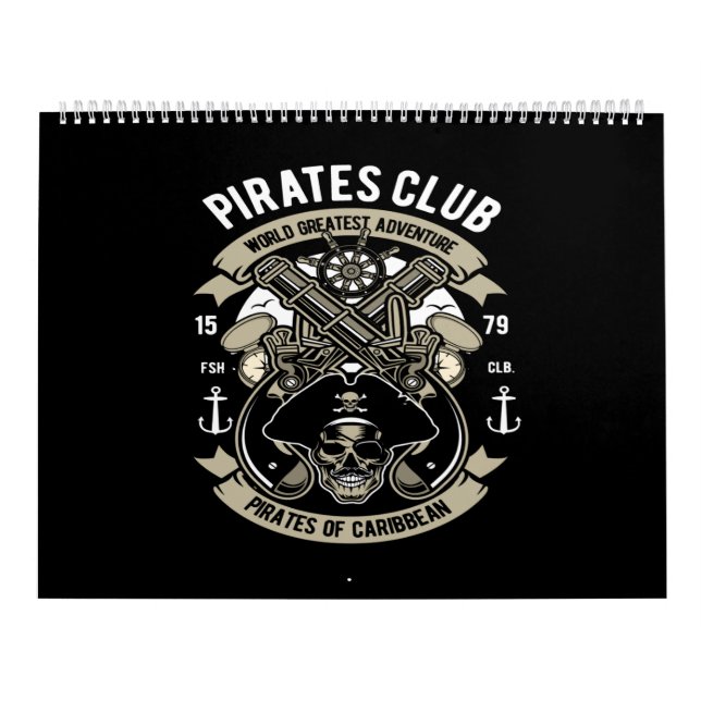 Calendrier pirates club monde plus grande aventure (Protection)