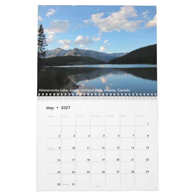 Calendrier pittoresque (Mai 2027)