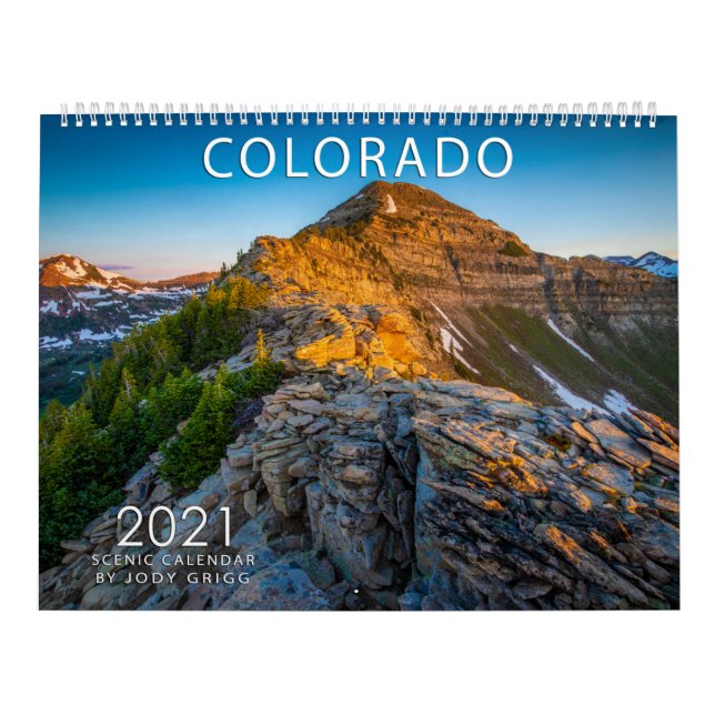 Calendrier Pittoresque COLORADO 2021 (Protection)